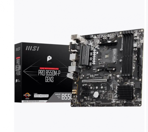 MSI PRO B550M-P GEN3 AM4 Навая Гарантия Донецк