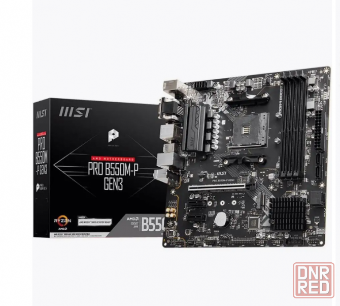 MSI PRO B550M-P GEN3 AM4 Навая Гарантия Донецк - изображение 1