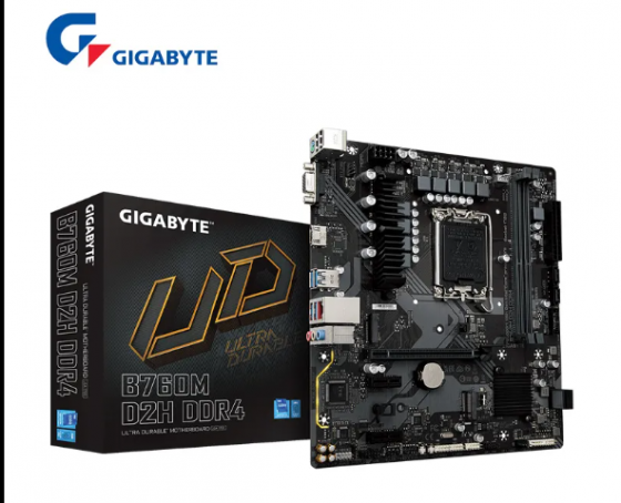 Gigabyte B760M D2H DDR4 LGA1700 NEW Гарантия Донецк
