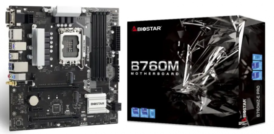 DDR5 Biostar B760M-E PRO LGA 1700 Новая Гарантия Донецк