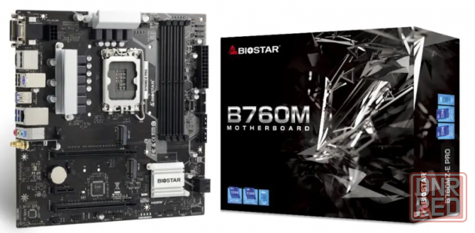 DDR5 Biostar B760M-E PRO LGA 1700 Новая Гарантия Донецк - изображение 1