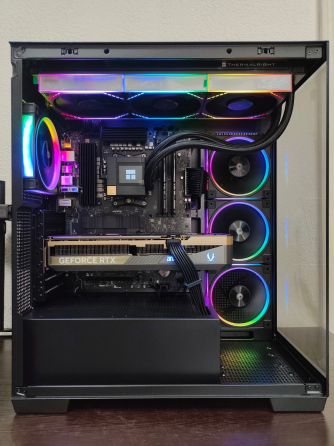 Игровой пк Ryzen 7800X3D + RTX 5080 Донецк