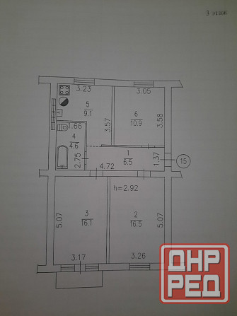 Продам 3 ком. Квартиру Собственник Донецк - изображение 1