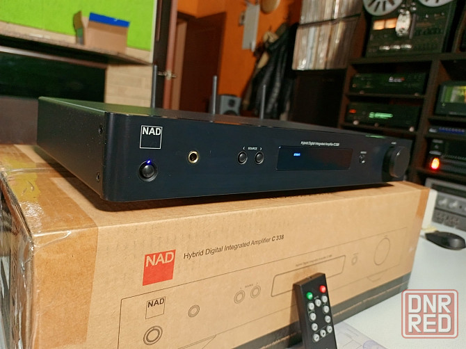 Гибридный цифровой усилитель NAD C338. Донецк - изображение 1