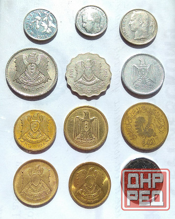 Монеты Египет, Сирия, Хорватия, Бельгия, Ливия Донецк - изображение 3