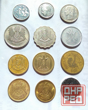 Монеты Египет, Сирия, Хорватия, Бельгия, Ливия Донецк - изображение 4
