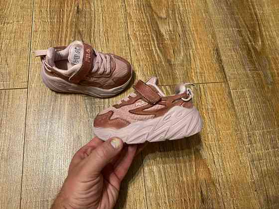 Fila кроссовки кросівки детские на девочку Фила оригинал р.21-22 Камышаны