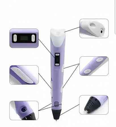 3D ручка 3D Pen 3д ручка пластик трафареты Лучшее предложение Херсон