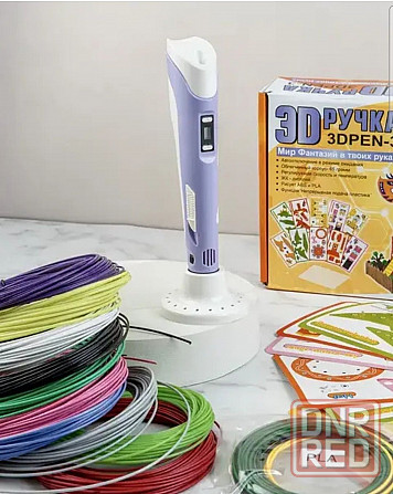 3D ручка 3D Pen 3д ручка пластик трафареты Лучшее предложение Херсон - изображение 3