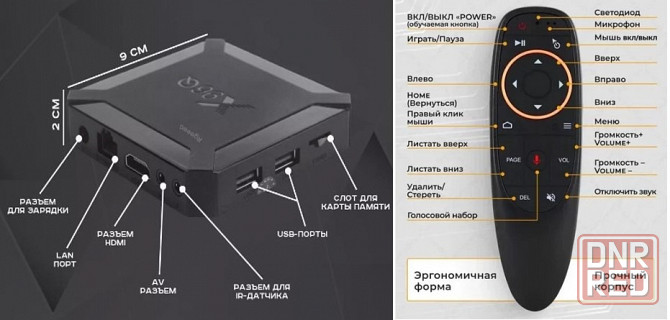 Смарт тв приставка Strike Box 4к Донецк - изображение 3