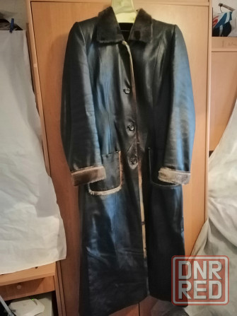 Продам пальто кожаное р. 50 Донецк - изображение 7
