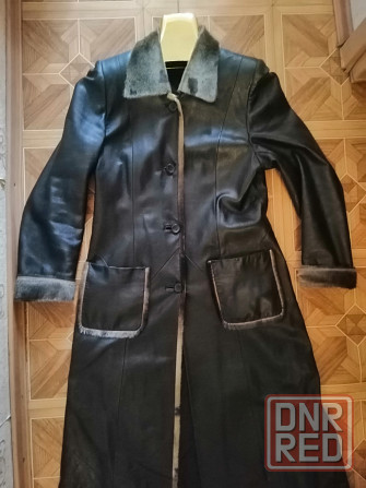 Продам пальто кожаное р. 50 Донецк - изображение 6