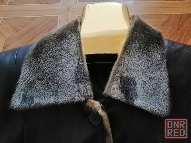 Продам пальто кожаное р. 50 Донецк - изображение 4