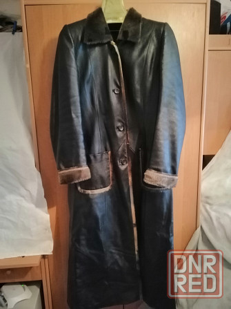 Продам пальто кожаное р. 50 Донецк - изображение 3