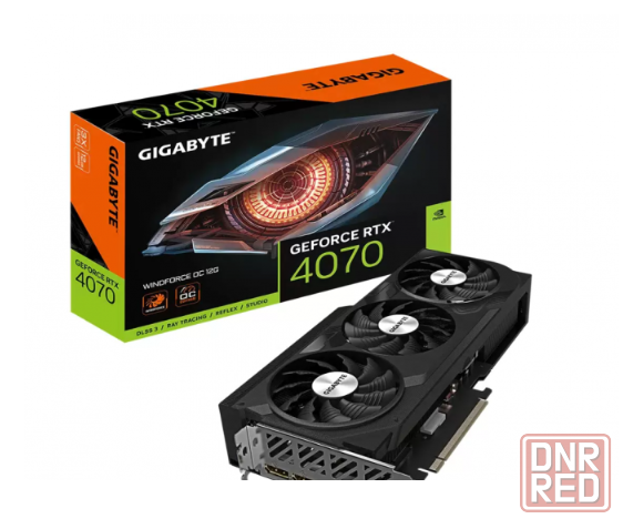 Гарантия 12 месяцев GIGABYTE RTX 4070 WINDFORCE OC V2 12GB Новая Донецк - изображение 1