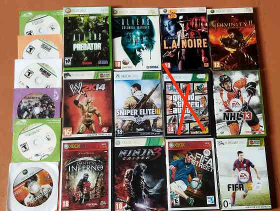 Игры x box 360 Макеевка