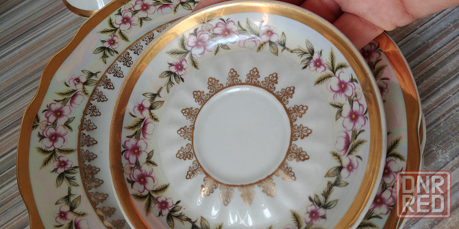 Кофейный сервиз , изысканный. Фарфор, . Коростень, 60-70 е гг Донецк - изображение 5