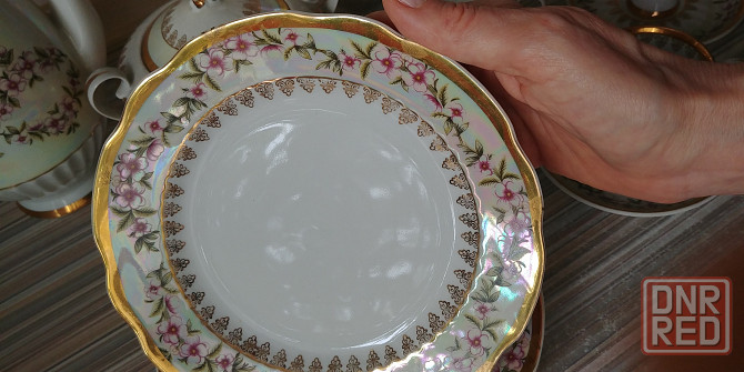 Кофейный сервиз , изысканный. Фарфор, . Коростень, 60-70 е гг Донецк - изображение 4