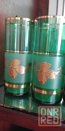 Набор кувшин+ стаканы, Bohemia, на 6 персон, 70е гг. Донецк - изображение 3
