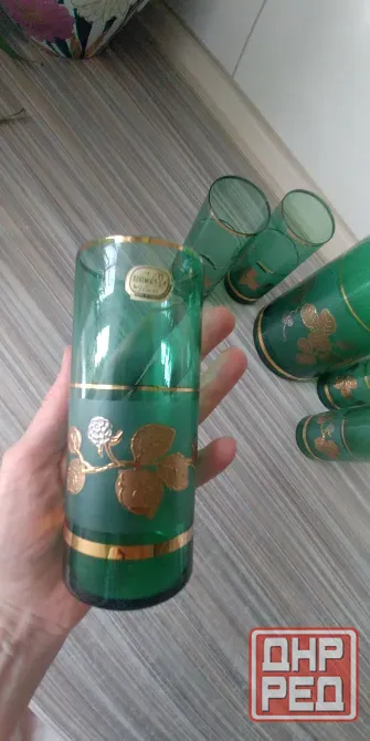 Набор кувшин+ стаканы, Bohemia, на 6 персон, 70е гг. Донецк - изображение 4