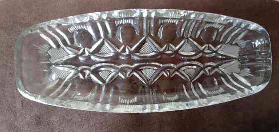 Селедочница хрусталь, 1970е гг. Донецк
