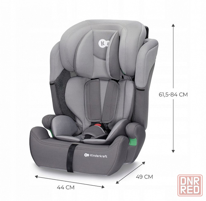 Автокрісло дитяче 76-150 см Kinderkraft Comfort Up i-Size Black Чорне Херсон - изображение 4