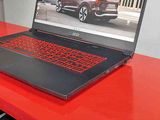 Игровой ноутбук 17,3 дюйма Msi Katana в состоянии нового 6 ядер i5-11400H/озу 16Гб/ssd512Gb/Rtx3050 Донецк