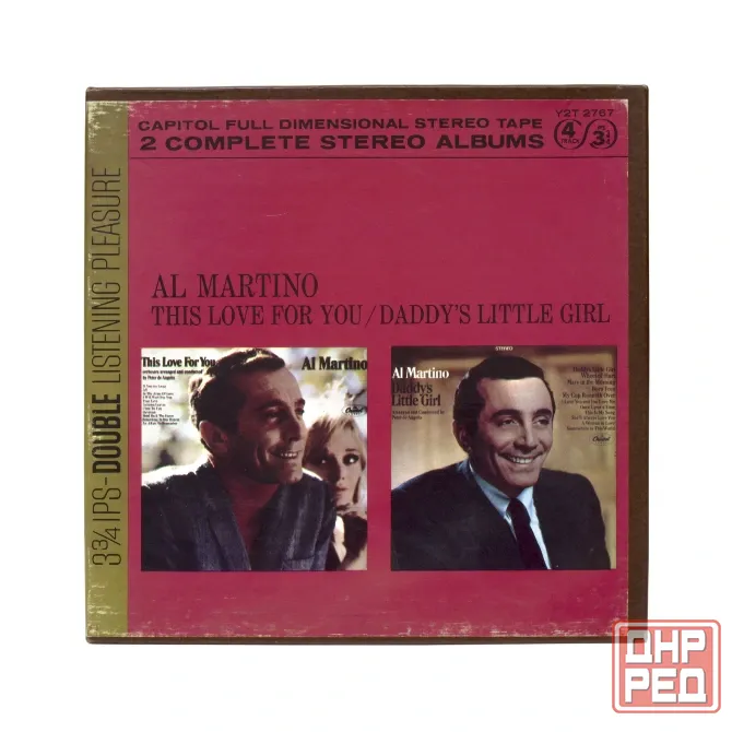 бобина (катушка с магнитной лентой) студийная запись Al Martino оригинал Донецк - изображение 2