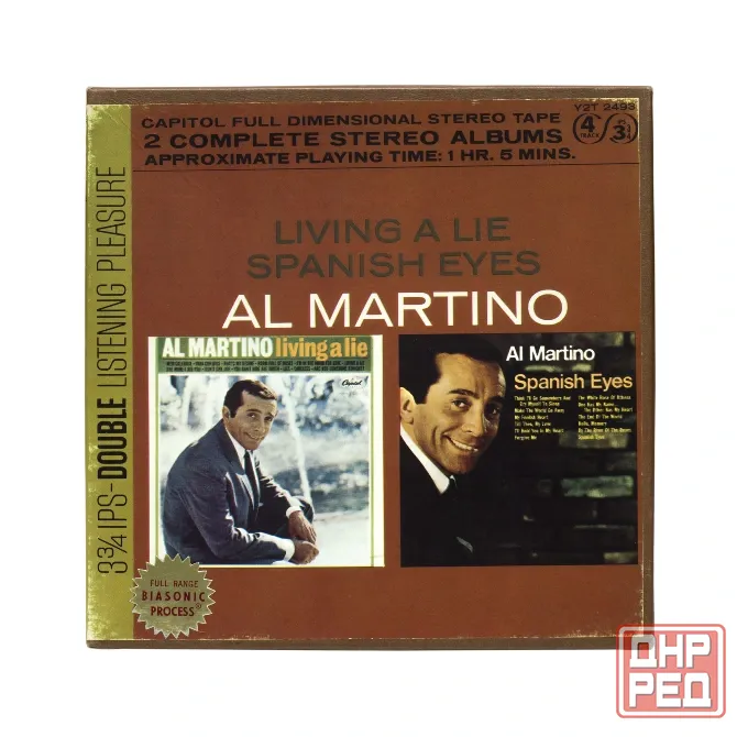 бобина (катушка с магнитной лентой) студийная запись Al Martino оригинал Донецк - изображение 1