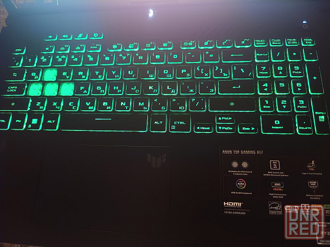 ASUS TUF Gaming A17 FA707NU/17,3-144гц/AMD Ryzen 5 7535HS/SSD M2-512Гб/16Гб DDR5/RTX 4050/ 96 999 Донецк - изображение 6