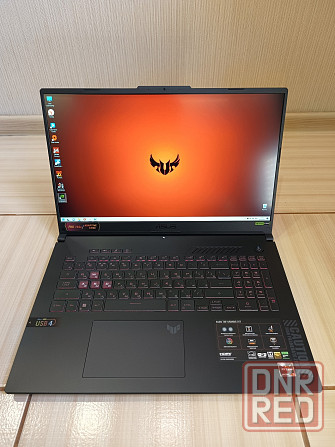 ASUS TUF Gaming A17 FA707NU/17,3-144гц/AMD Ryzen 5 7535HS/SSD M2-512Гб/16Гб DDR5/RTX 4050/ 96 999 Донецк - изображение 1