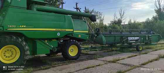 Зерноуборочный комбайн  John Deere T 670 2008 г.в. Херсон