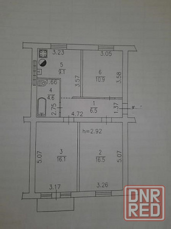 Продаю 3-х комнатную квартиру в Киевском районе, Гладковка Донецк - изображение 8