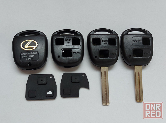 Корпус ключа Lexus кнопки лексус ключ болванка Херсон - изображение 1