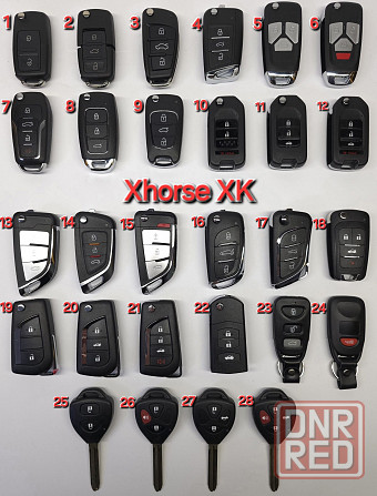 Ключ Xhorse, Autel, чіпи (для VVDI key tool mini /max / pad, autel) Запорожье - изображение 1