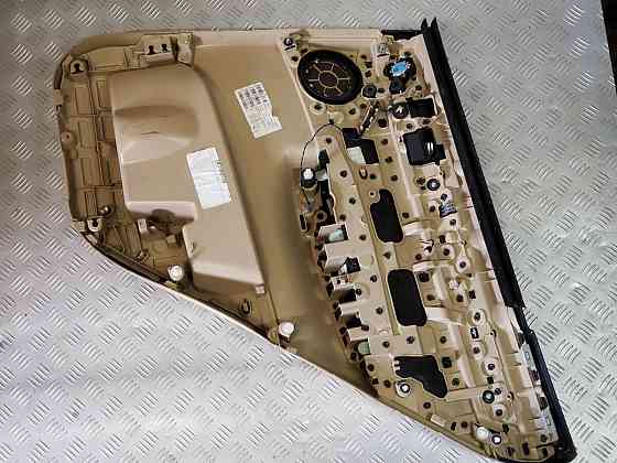 Обшивка двери (карта) задння левая кожа,беж BMW X3 F25 разборка Херсон
