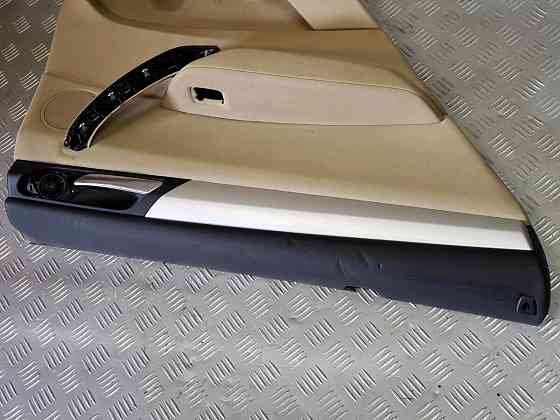 Обшивка двери (карта) задння левая кожа,беж BMW X3 F25 разборка Херсон
