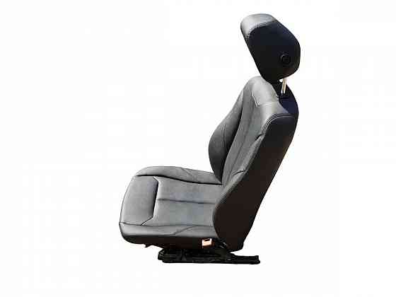Пассажирское сидение с airbag, электро черная кожа SCHWARZ разборка Херсон