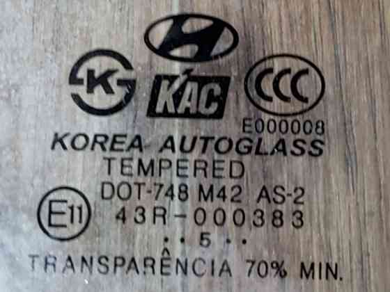 Стекло двери заднее правое Hyundai Sonata NF 2004-2009 разборка Херсон