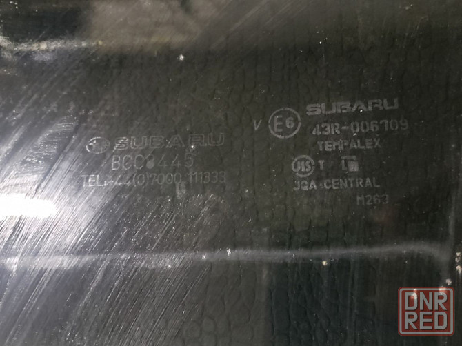 Стекло двери задней левой (с тонировкой и без) Subaru разборка Херсон - изображение 2