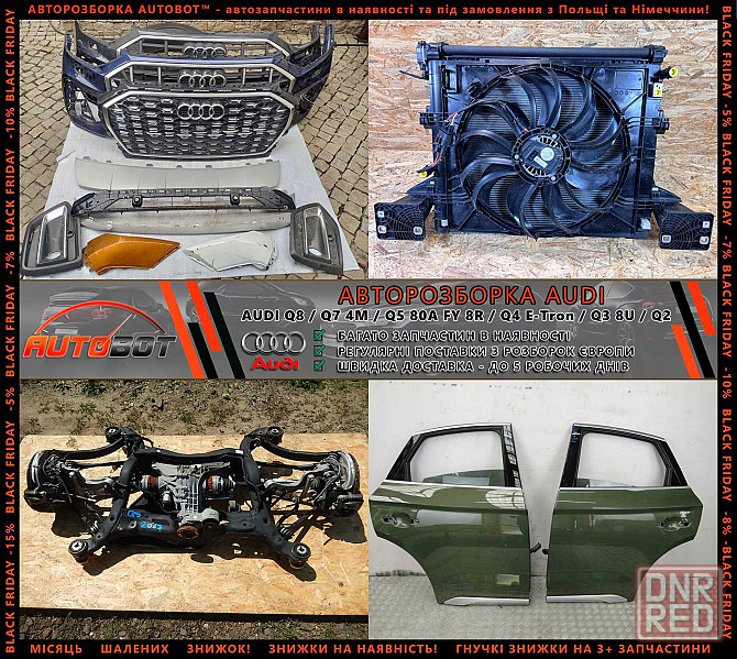 Поворотный кулак передний Audi Q7 4M Q8, Q5 80A FY Q4 Q3 Q2 Разборка Херсон - изображение 5