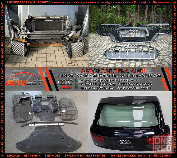 Поворотный кулак передний Audi Q7 4M Q8, Q5 80A FY Q4 Q3 Q2 Разборка Херсон - изображение 2