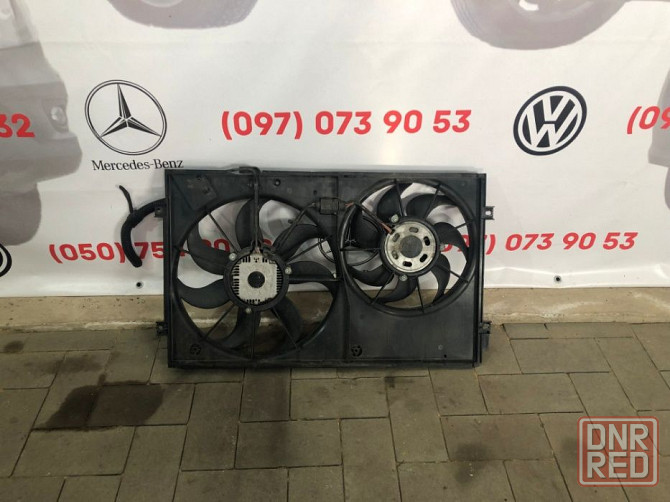 Радиатор VW Caddy Passat B6 Пасат Touran Golf Гольф 5 Jetta диффузор Херсон - изображение 6