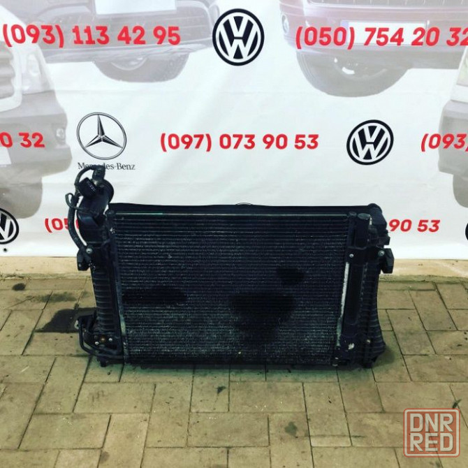Радиатор VW Caddy Passat B6 Пасат Touran Golf Гольф 5 Jetta диффузор Херсон - изображение 3
