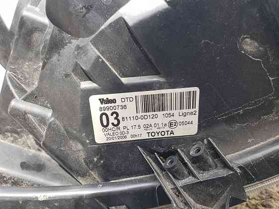 Фара передняя правая Toyota Yaris 2005-2009 89900736 разборка Херсон