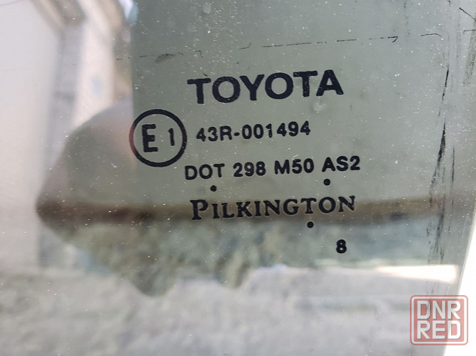 Стекло передней левой двери Toyota Camry XV30 CV3 2001-2006 разборка Херсон - изображение 2
