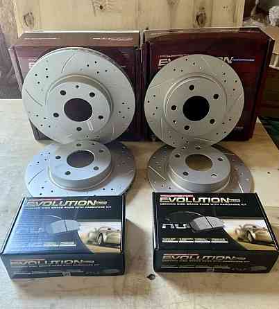 Тормозные диски Powerstop и колодки Powerstop для Audi A4, A5, A6, A7. Херсон