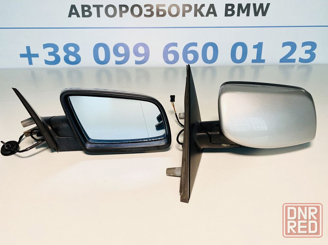 Зеркало BMW E60 E61 с подсветкой Titan Silver Зеркало заднего вида Херсон - изображение 1