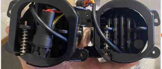 Противотуманные фары LED универсальная 4 дюйма+дхо глазки 100мм Cree Херсон