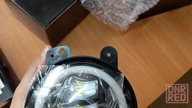 Противотуманные фары LED универсальная 4 дюйма+дхо глазки 100мм Cree Херсон - изображение 4